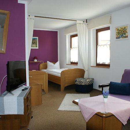 Pension Goldener Anker Reinhardtsdorf-Schona Buitenkant foto